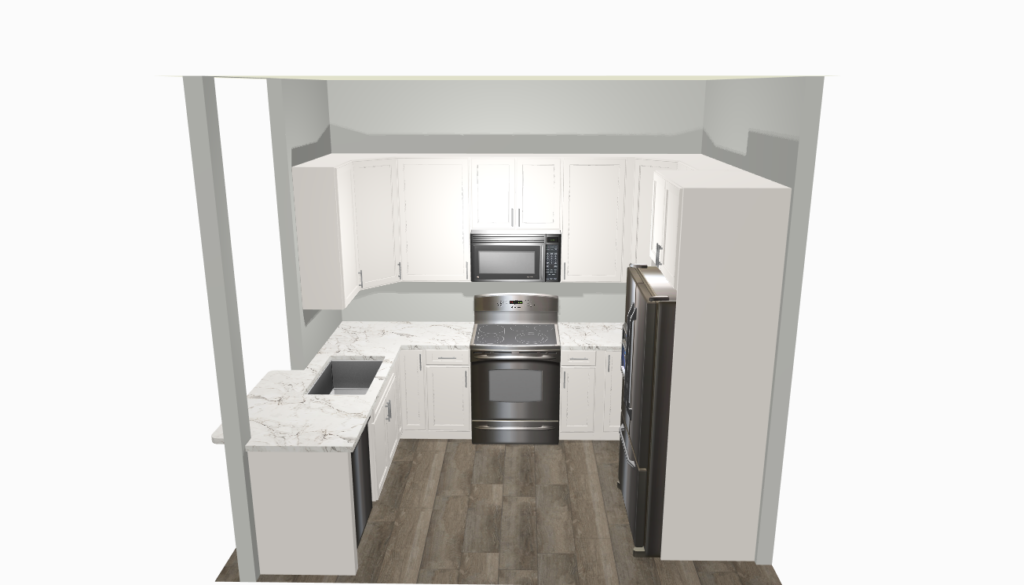 kitchen mockup