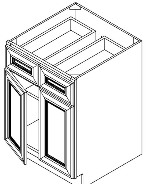 36 shaker base cabinet