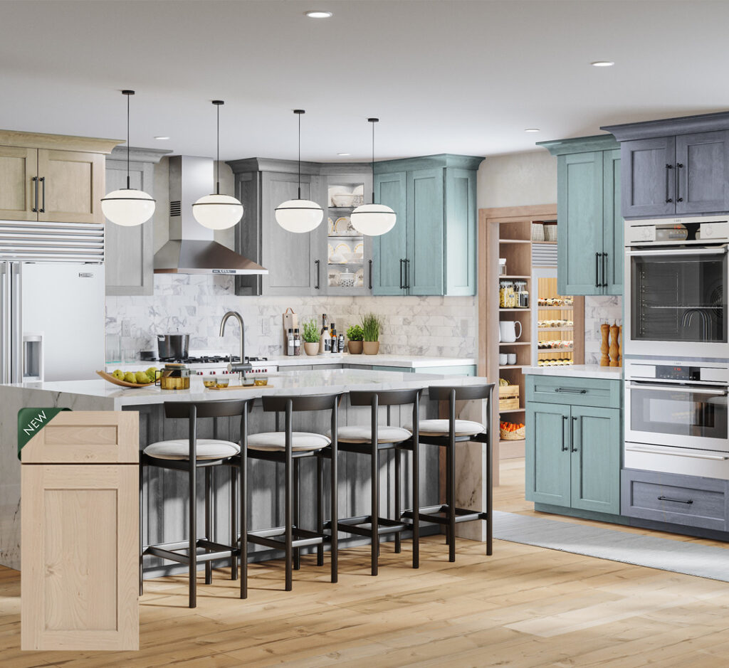 Unfinished BASE CABINET 09′